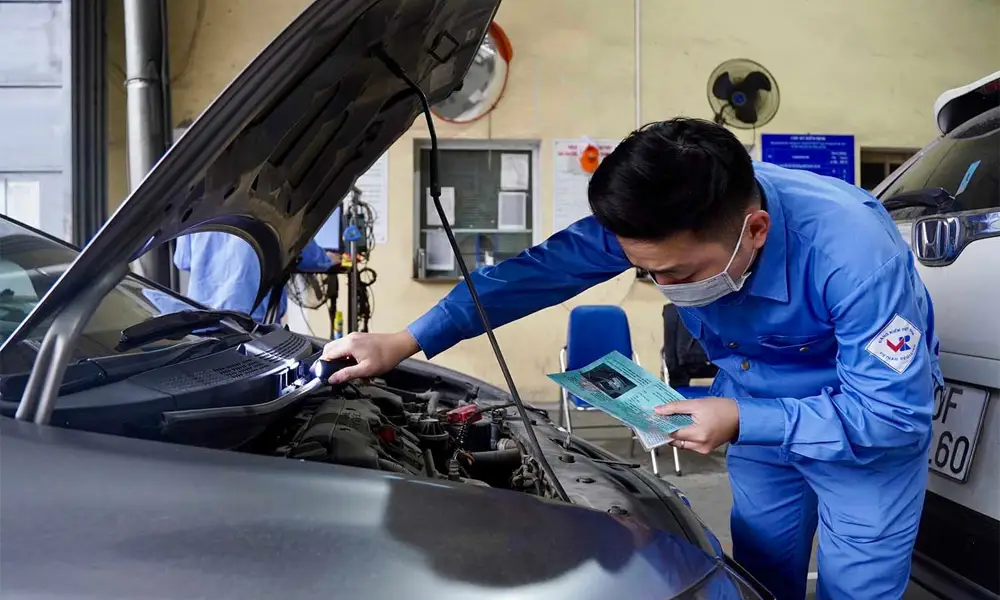 kiểm tra số khung xe ô tô